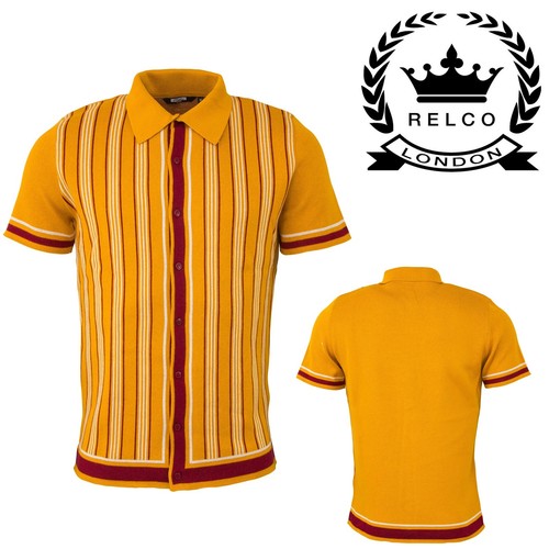 Herren relco feinstrick - relco, gelb